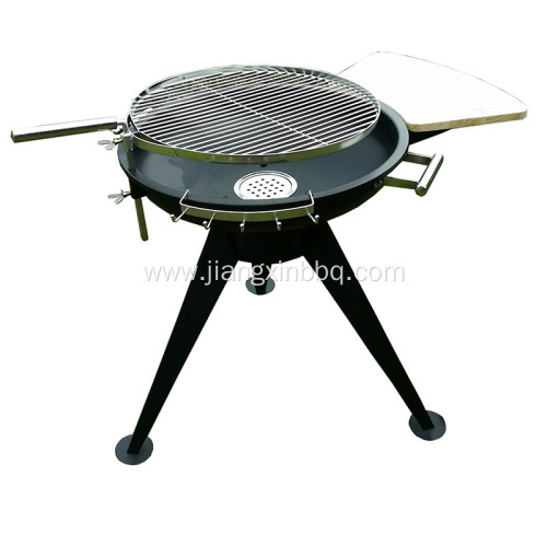 Huge Height Adjustable Charcoal BBQ Grill